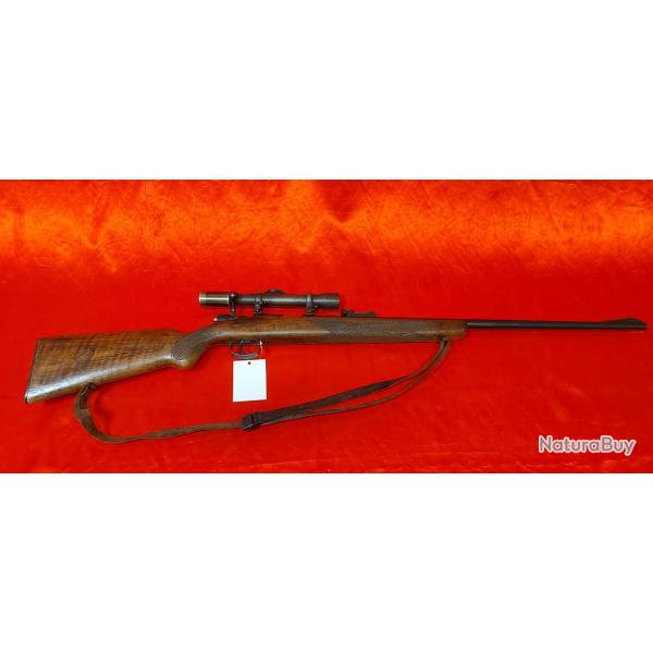 Carabine mauser 22 lr avec lunette enchre a 1 euro
