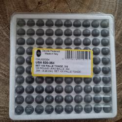 Boulet balle ronde 354 (8,99mm) Pedersoli neuf