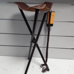Siege trepied Verney-carron 70cm metal/ cuir TOP PRODUIT A SAISIR