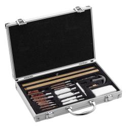 COFFRET DE NETTOYAGE POUR CANONS ARMES D'ÉPAULE ET DE POINGS (34 PIÈCES)