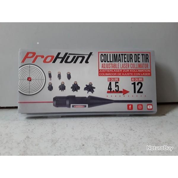 Collimateur de tir Prohunt de cal.4,5mm a cal.12 TOP PRODUIT