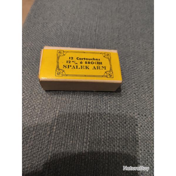 Cartouches a broche 12 mm