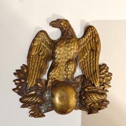 Plaque shako Garde Nationale 1850 - Aigle non couronné