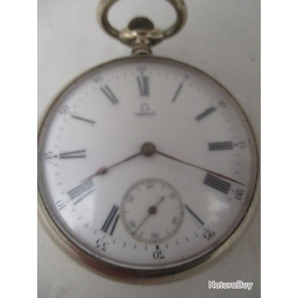 une montre  a gousset OMEGA  fonctionne