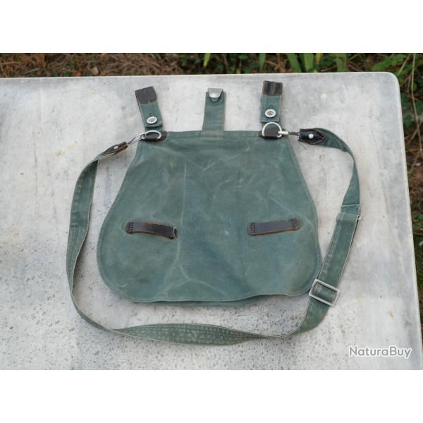 Sac  pain - Brotbeutel Police ou aprs guerre avec sa sangle QAL25BRB002