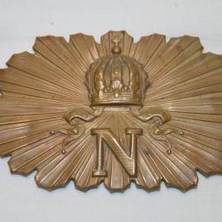 PLAQUE GIBERNE GUIDE & TRAIN GARDE IMPERIALE-SECOND EMPIRE-NAPOLEON III-GUERRE 1870/71