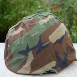US ARMY  - couvre casque US ARMY camo vn Vietnam HELMET COVER CAMOUFLAGE QAL25COU001