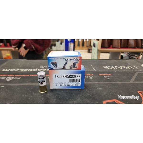 1 bte de 10 cartouches trio becassiere en 36grs piston joker