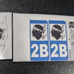 AUTOCOLLANT PLAQUE IMMATRICULATION