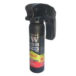 Wahoo Défense ! - Spay de défense au poivre TW1000 Super 100 Pepper Jet 100 ml x2 sprays
