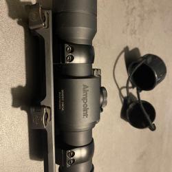 aimpoint 9000sc 2moa comme neuf avec montage blaser vendue avec bonnet et boîte . 10  sortie
