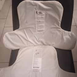 Enchère lot de 2 plaques balistiques 3a contre les armes de poings et les lames  MEHLER 60X30/50X35