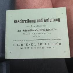 Mode d'emploi pistolet 6.35 Schmeiber selbstadepistole