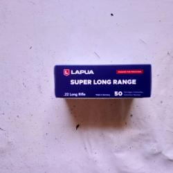 Vend cartouches 22lr Lapua super long range