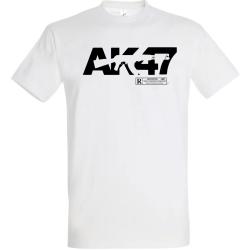 AK-47 T-Shirt Blanc-Noir
