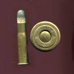 10.75 mm Berdan Russe Mle 1871 - TRES Beaux marquages en caratères cyrilliques 1880-1890