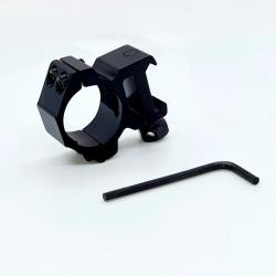 SUPPORT TACTIQUE ATTACHE LAMPE PICATINNY AVEC PROTECTION ANTI RAYURE. NEUF