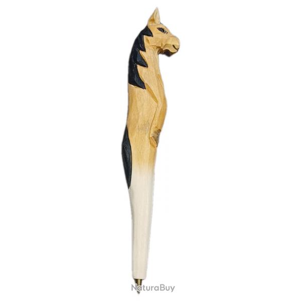 STYLO EN BOIS "CHEVAL"