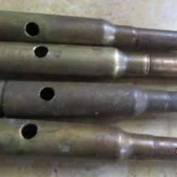 UNE Carcano munitions 6.5x52 Italie Italien ww2 percée percutée vidée neutralisée seconde guerre