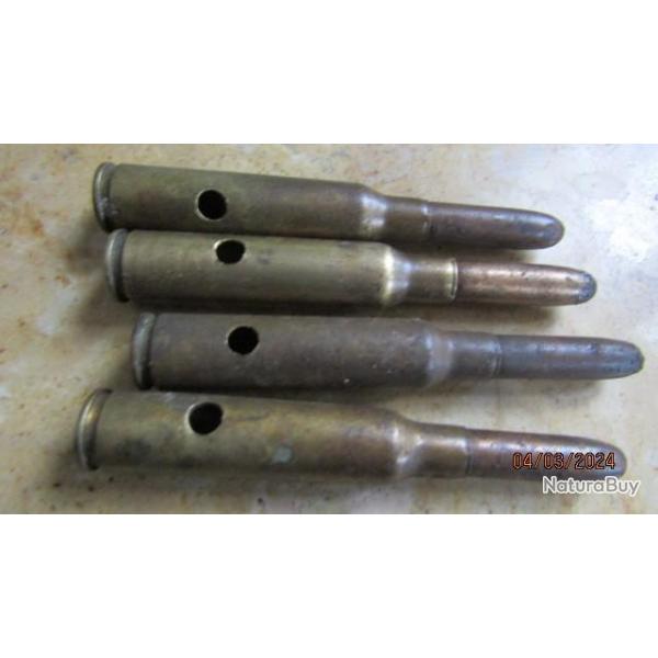 UNE Carcano munitions 6.5x52 Italie Italien ww2 perce percute vide neutralise seconde guerre