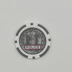 Jeton de poker police judiciaire