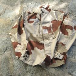 Opération Daguet et suite : veste de treillis armée française camouflée désert.