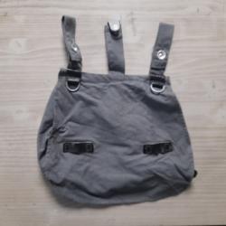 Sac à pain gris NVA DDR (RDA)