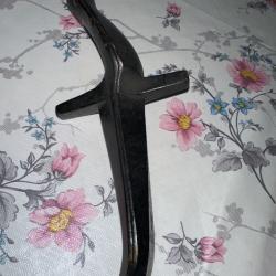 Ancien moule à cuillère en bronze