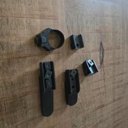 Pieces montage pivotant