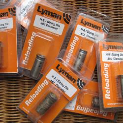 6 recalibreurs d'ogives LYMAN