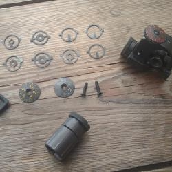 Dioptre soderin pour mauser suédois M96 M38 complète avec guidon tunnel