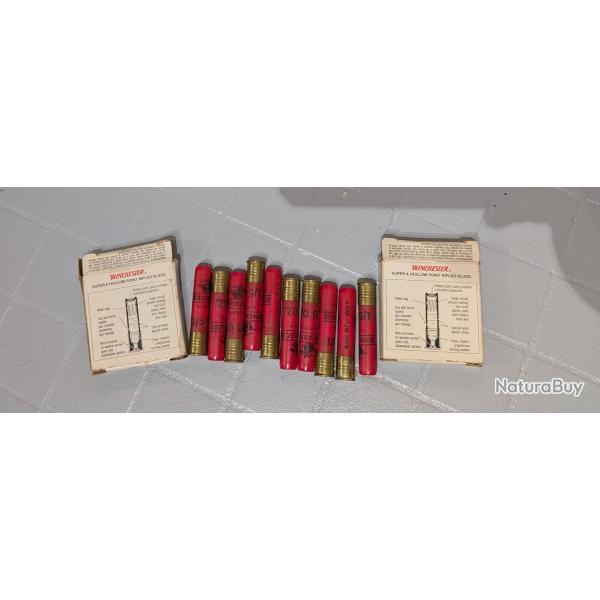 Winchester 410magnum super x hollow point rifled slugs