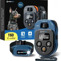 Collier de Dressage Chien Portée 3.2 Km 5 Modes 178 Niveaux Étanche IPX7 3 Modes Lumière E-clicker