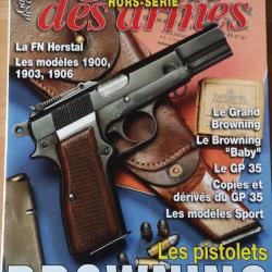 Livre la gazette des armes sur les pistolets Browning