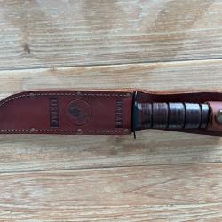 Vend KA-BAR lame dentée