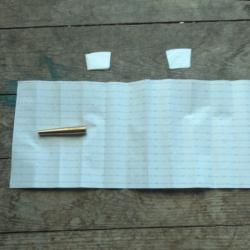 Fabrication etui papier .44 trois formats PN