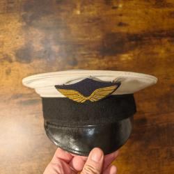 Casquette d'été Armée de l'Air Française - Pilote - Années 50-60