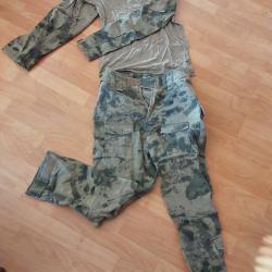 Tenue complète airsoft type Crye G3 - camouflage Kryptek Mandrake (chemise + pantalon)