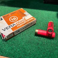 Cartouche calibre 16