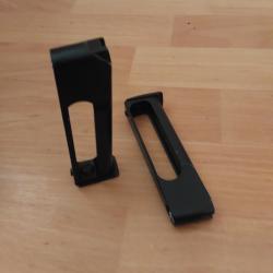 Lot 2 chargeurs CO² pour Makarov airsoft métal noir