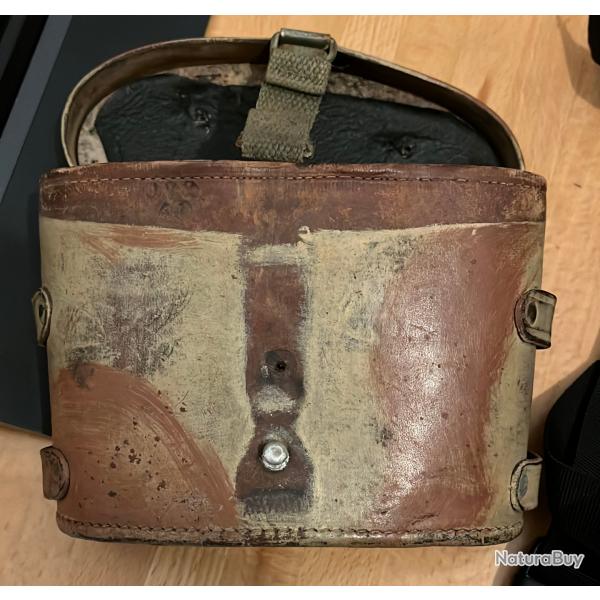 Etui jumelles franais modle 1935 - rutilisation WW2.