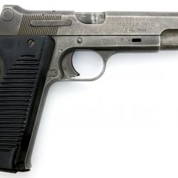 Pistolet réglementaire Français MAC 50 calibre  9 x19 de 1954.année de la bataille de Dien Bien Phu