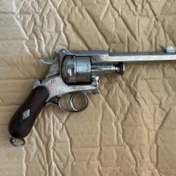 Revolver cal 12mm par Albert Spirlet  Cadre fermé