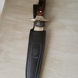 Dague de chasse neuve CROWNING