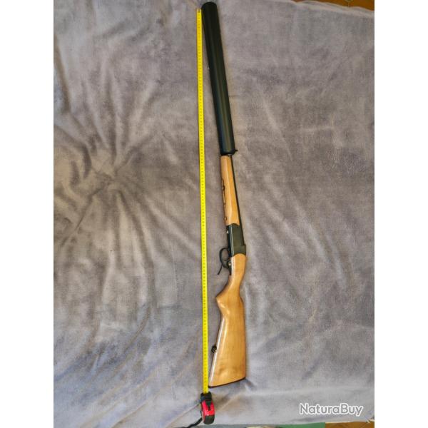 Fusil baikal ij18 cal 12 silencieux