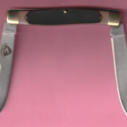 pour CHASSE RAT MUSQUE tr&egrave;s rare couteau 2 lames