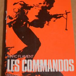 Livre  historique les commandos de Marc flament