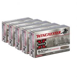 100 BALLES WINCHESTER 8X57JRS POWER POINT 195GR gg