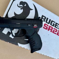 Pistolet 22lr Ruger SR 22 complet