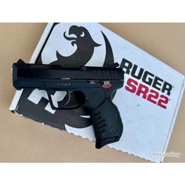 Pistolet 22lr Ruger SR 22 complet